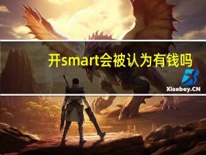 开smart会被认为有钱吗（开smart的人都是什么人）