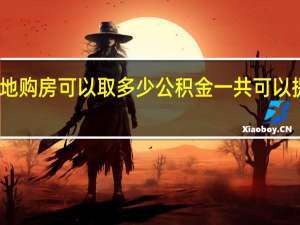 异地购房可以取多少公积金　一共可以提多少次