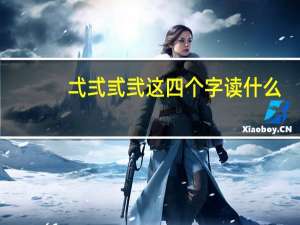 弌弍弎弐这四个字读什么