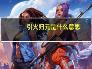 引火归元是什么意思（引火归元是指什么）