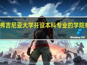 弗吉尼亚大学开设本科专业的学院有哪些
