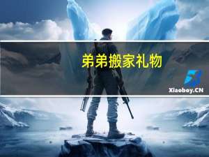 弟弟搬家礼物