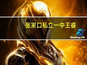 张家口私立一中王睿（张家口私立一中）