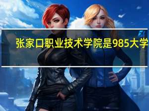 张家口职业技术学院是985大学吗
