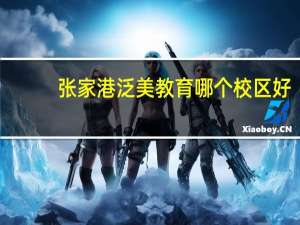 张家港泛美教育哪个校区好