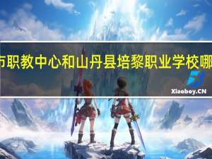 张掖市职教中心和山丹县培黎职业学校哪个更好一点