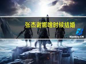 张杰谢娜啥时候结婚（张杰谢娜结婚日期）