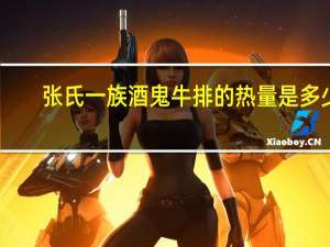 张氏一族 酒鬼牛排的热量是多少