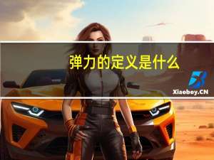 弹力的定义是什么（弹力的定义）