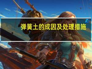 弹簧土的成因及处理措施（弹簧土）