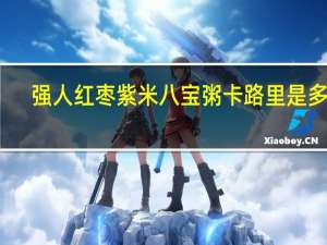 强人红枣紫米八宝粥卡路里是多少