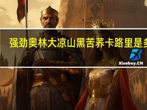 强劲奥林 大凉山黑苦荞卡路里是多少
