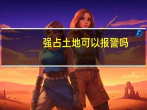 强占土地可以报警吗