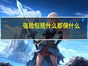 强险包括什么都保什么