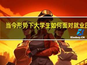 当今形势下大学生如何面对就业压力