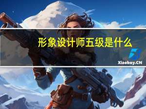形象设计师五级是什么