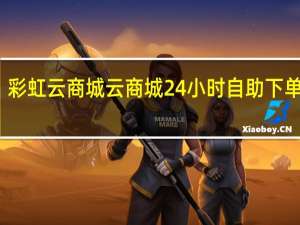 彩虹云商城 云商城24小时自助下单下载(彩虹云商城授权购买)