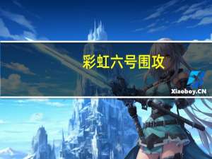 彩虹六号围攻（Rook-《彩虹六号：围攻》布防手角色简介）