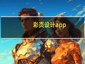 彩页设计app（彩页设计用什么软件）
