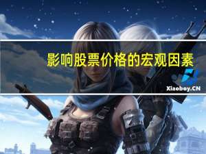 影响股票价格的宏观因素