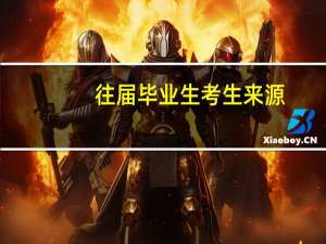 往届毕业生考生来源
