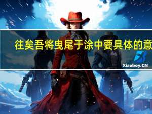 往矣吾将曳尾于涂中要具体的意思