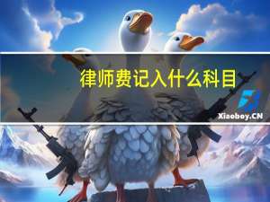 律师费记入什么科目