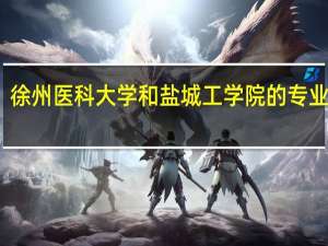 徐州医科大学和盐城工学院的专业对比