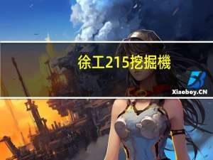 徐工215挖掘機(jī)重量