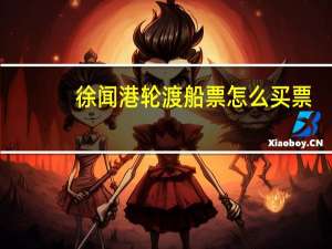 徐闻港轮渡船票怎么买票