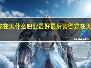 御龙在天什么职业最好最厉害 御龙在天职业介绍