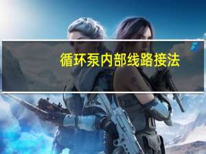 循环泵内部线路接法