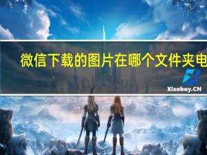 微信下载的图片在哪个文件夹电脑（微信下载的图片在哪个文件夹）