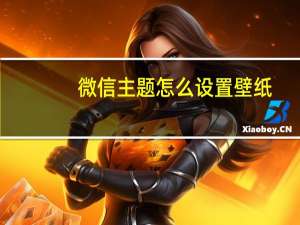 微信主题怎么设置壁纸（微信主题怎么设置）