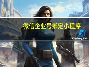 微信企业号绑定小程序