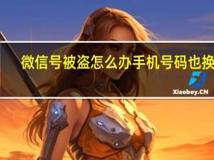 微信号被盗怎么办手机号码也换了（微信号被盗怎么办）