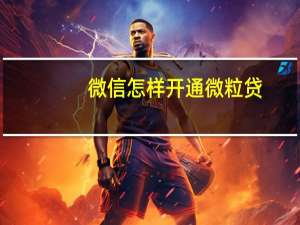 微信怎样开通微粒贷（微信的微粒贷开通步骤是什么）
