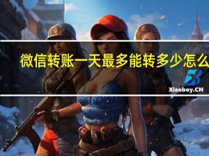 微信转账一天最多能转多少怎么查（微信转账一天最多能转多少）