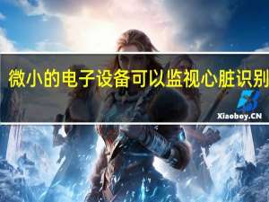 微小的电子设备可以监视心脏识别语音