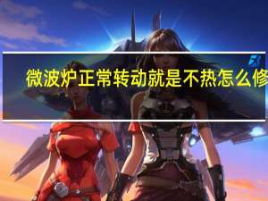 微波炉正常转动就是不热怎么修理