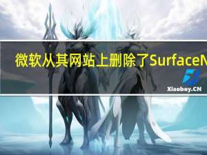 微软从其网站上删除了Surface Neo