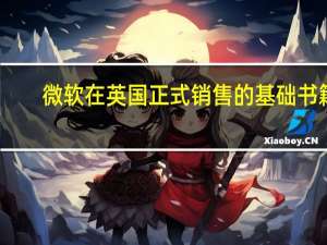 微软在英国正式销售的基础书籍