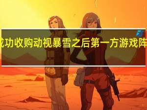 微软成功收购动视暴雪之后第一方游戏阵容迅速扩大