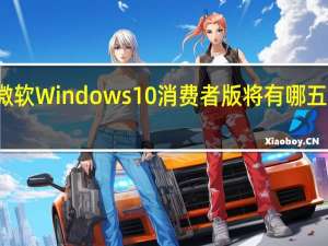 微软Windows 10消费者版将有哪五种级别，售价如何划分