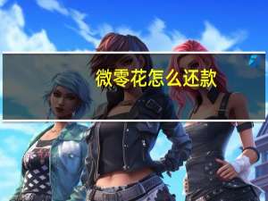 微零花怎么还款