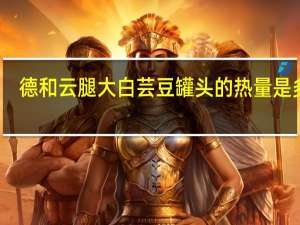 德和 云腿大白芸豆罐头的热量是多少