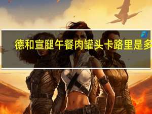 德和 宣腿午餐肉罐头卡路里是多少