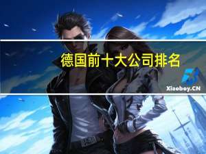 德国前十大公司排名