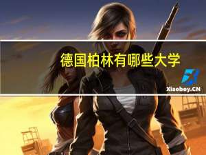 德国柏林有哪些大学