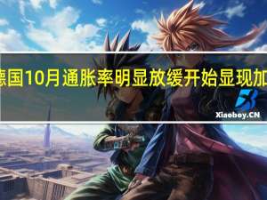 德国10月通胀率明显放缓开始显现加息效果